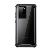 Galaxy S20 Ultra Ares Clear Rugged Case - Black