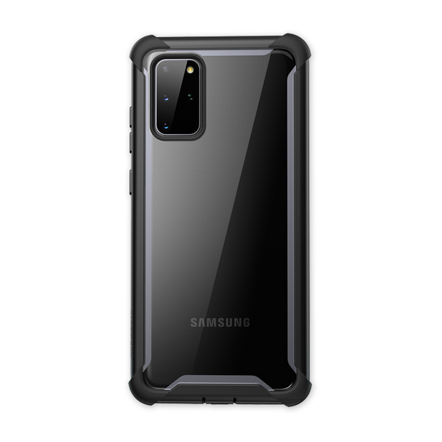 Galaxy S20 Plus Ares Clear Rugged Case - Black