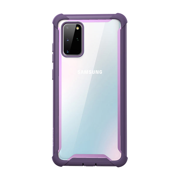 Galaxy S20 Plus Ares Clear Rugged Case - Purple