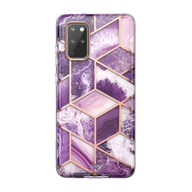 Galaxy S20 Plus Cosmo Case - Marble Purple