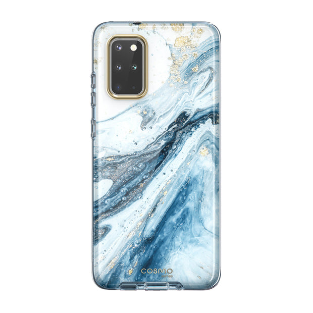 Galaxy S20 Plus Cosmo Case - Marble Blue
