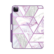 iPad Pro 11 inch (2020) Cosmo Case - Marble Purple