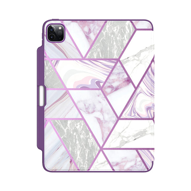 iPad Pro 11 inch (2020) Cosmo Case - Marble Purple