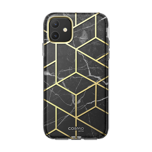 iPhone 11 Cosmo Case-Marble Black