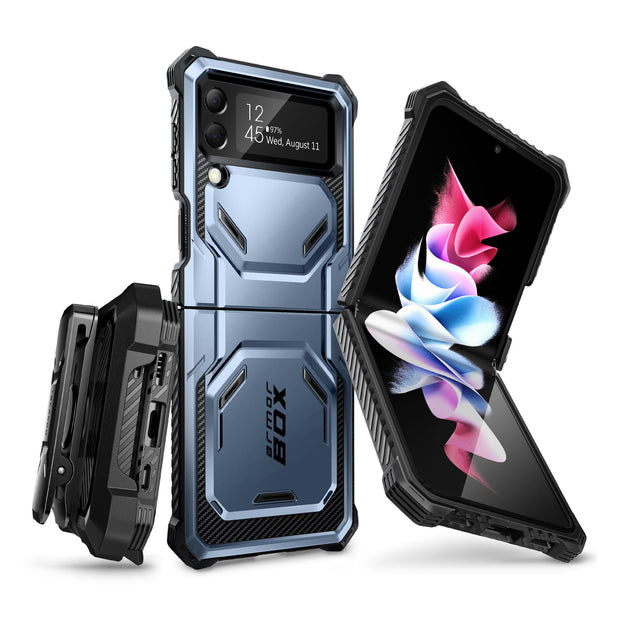 Galaxy Z Flip4 Armorbox - Metallic Blue