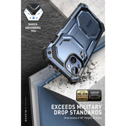 iPhone 14 Armorbox Case - Metallic Blue