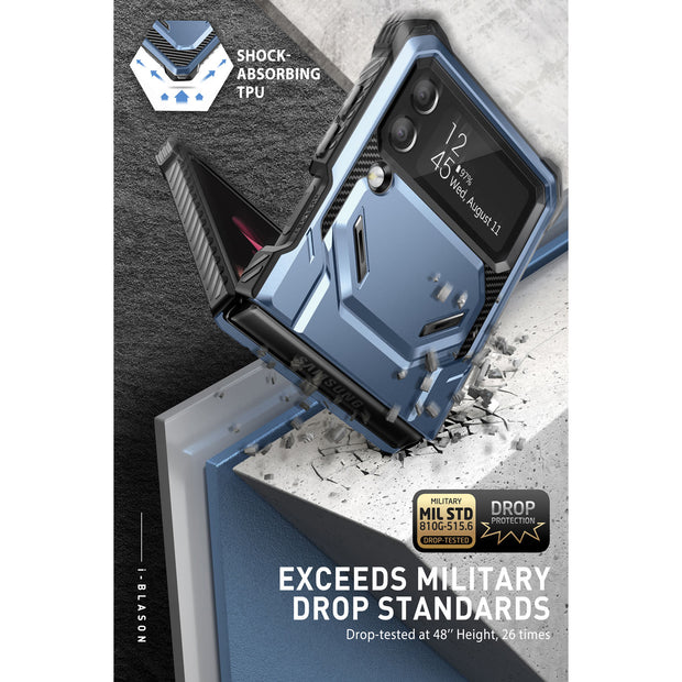 Galaxy Z Flip4 Armorbox - Metallic Blue