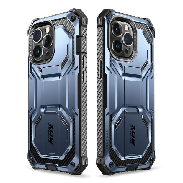 iPhone 14 Pro Max Armorbox Case - Metallic Blue