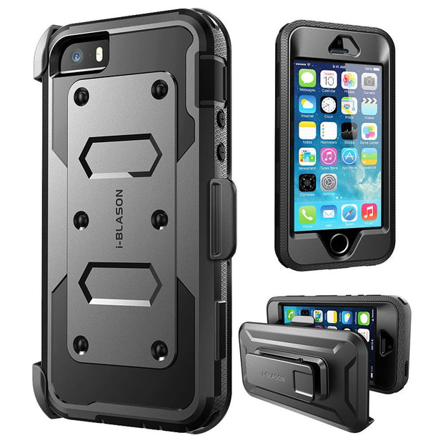 iPhone SE Armorbox Case-Black