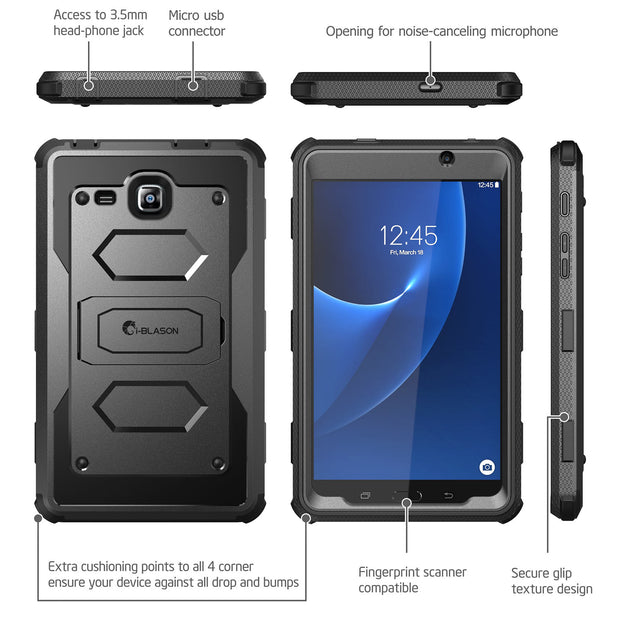 Galaxy Tab A 7.0 inch (2016) Armorbox Case(open box) - Black