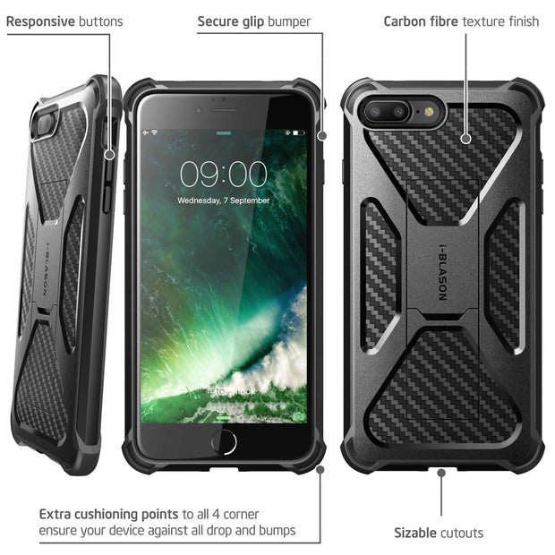 iPhone 7 Transformer Case-Black