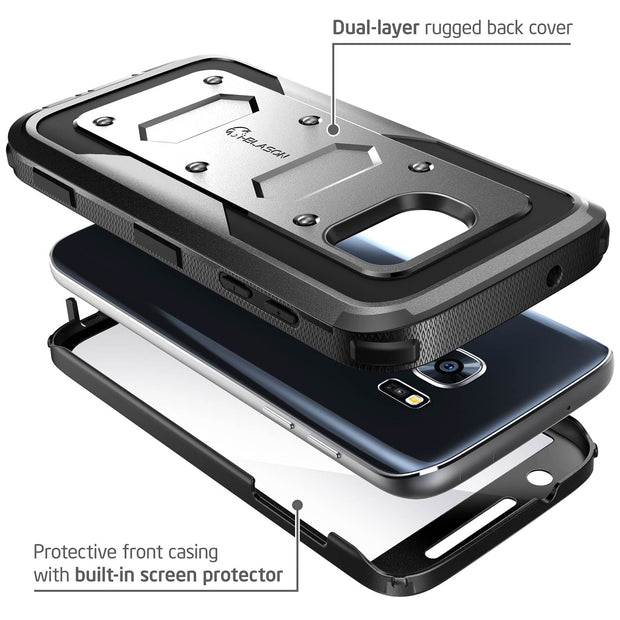 Galaxy S7 Armorbox Case(open box) - Black