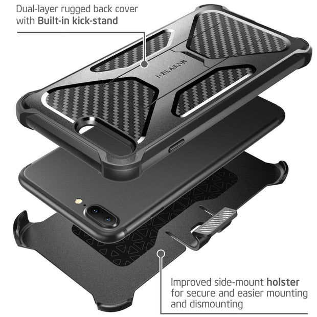 iPhone 7 Transformer Case-Black