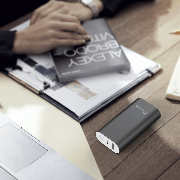 2 Port 5200 mAh Power Bank-Black