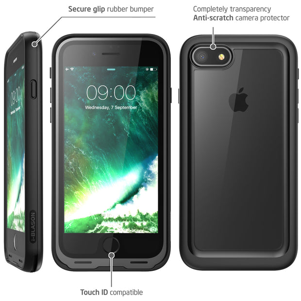 iPhone 7 WaterProof Case - Black