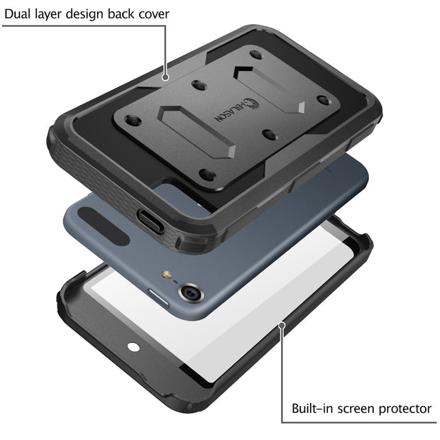 iPod Touch 6 Gen Armorbox Full Body Dual Layer Case by i-Blason iPod Touch 6 Gen Armorbox Full Body Dual Layer Case by i-Blason