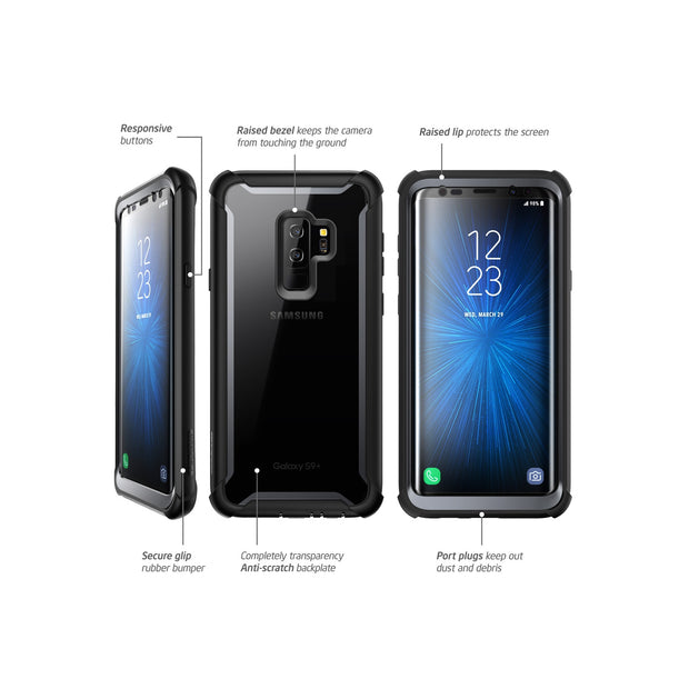 Galaxy S9 Plus Ares Case - Black