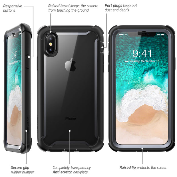 iPhone XS | X Ares Case-Black