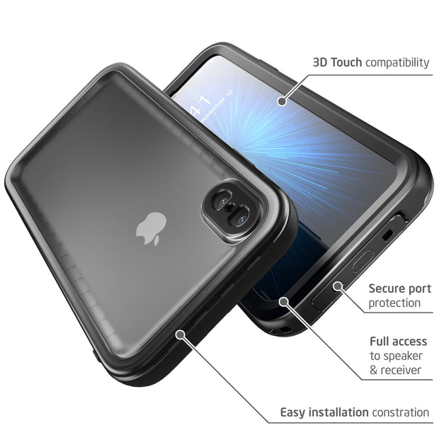 iPhone XS Max Aegis Waterproof Case-Black