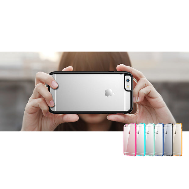 iPhone 6S Plus | 6 Plus Halo Case-Clear/Black