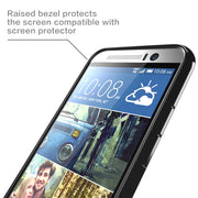 HTC One (M9) Halo Case-Clear/Black