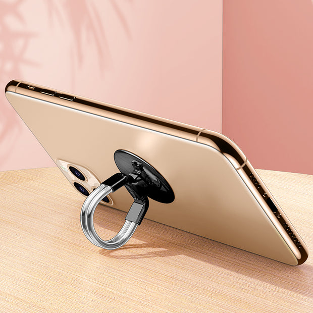 Phone Ring Holder Snaps - Black