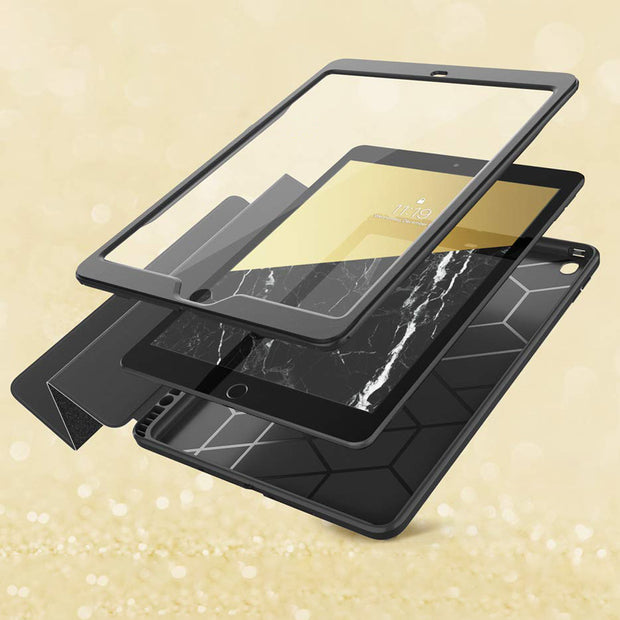iPad 10.2 inch (2019 | 2020 | 2021) i-Folio Stand Case-Black