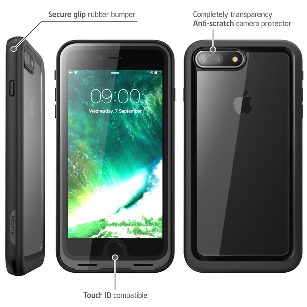iPhone 8 Plus | 7 Plus Aegis Waterproof Case-Black
