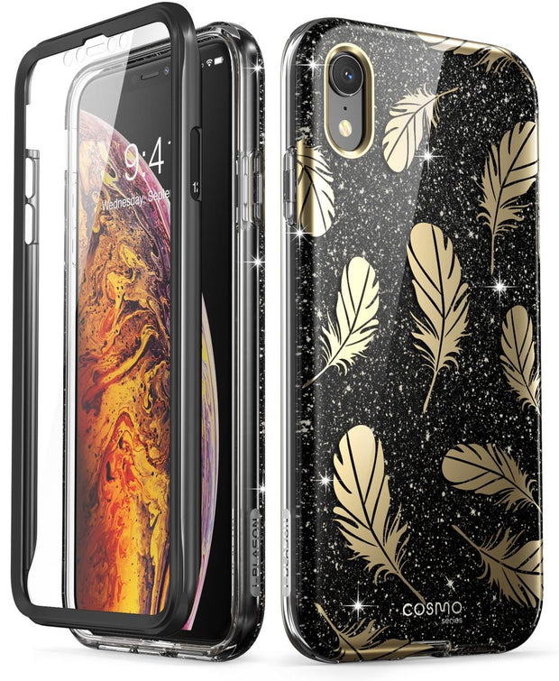 iPhone XR Cosmo Case-Black