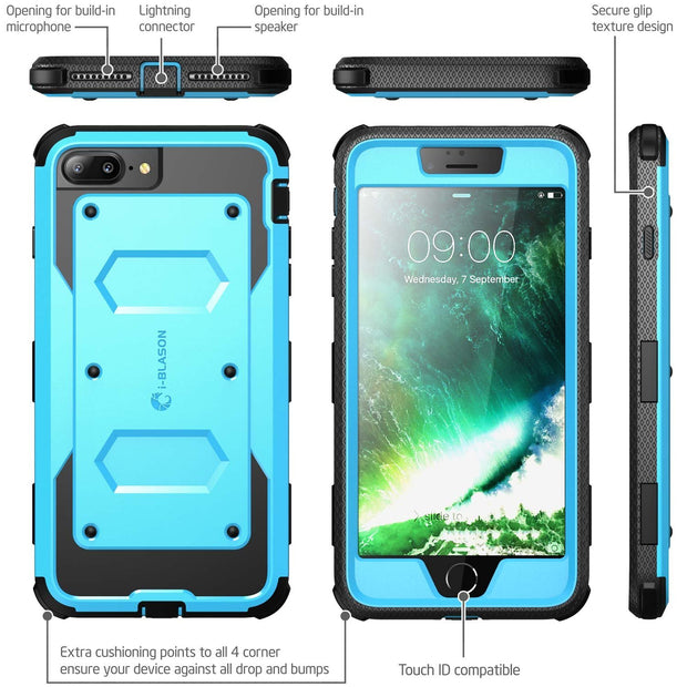 iPhone 7 Plus Armorbox Case-Blue