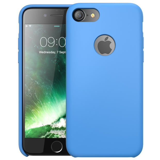 iPhone 7 Plus Silicone Case-Blue