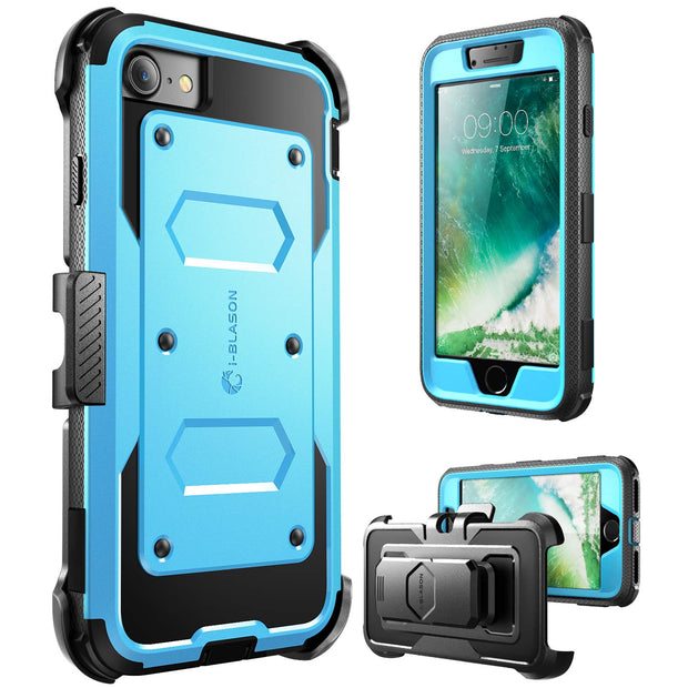 iPhone SE Armorbox Case-Blue