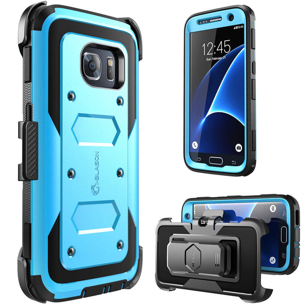 Galaxy S7 Armorbox Case - Blue