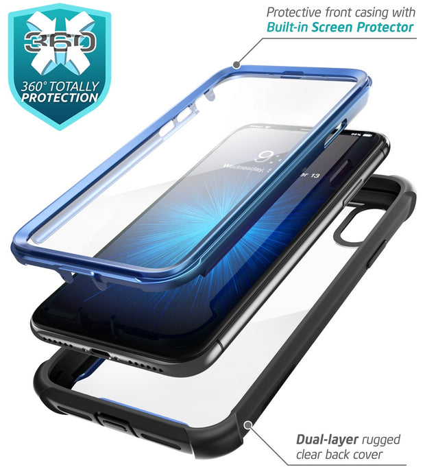 iPhone XS Max Ares Case(open box)-Blue