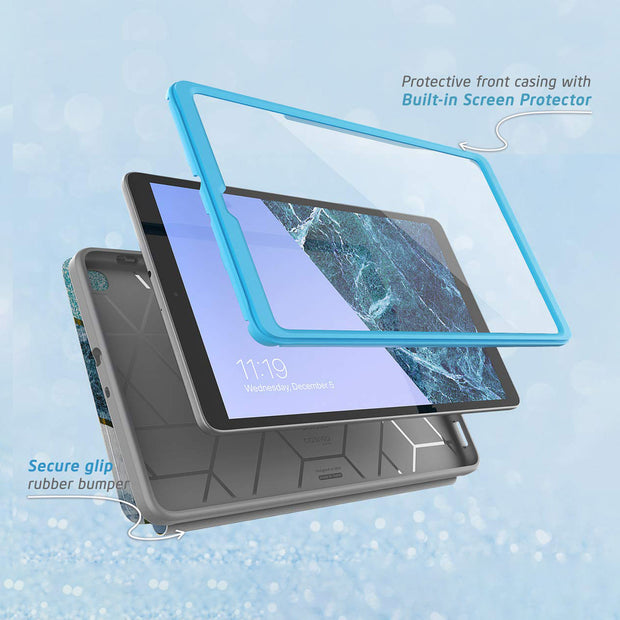 Galaxy Tab A 10.1 inch (2019) Cosmo Case - Marble Blue