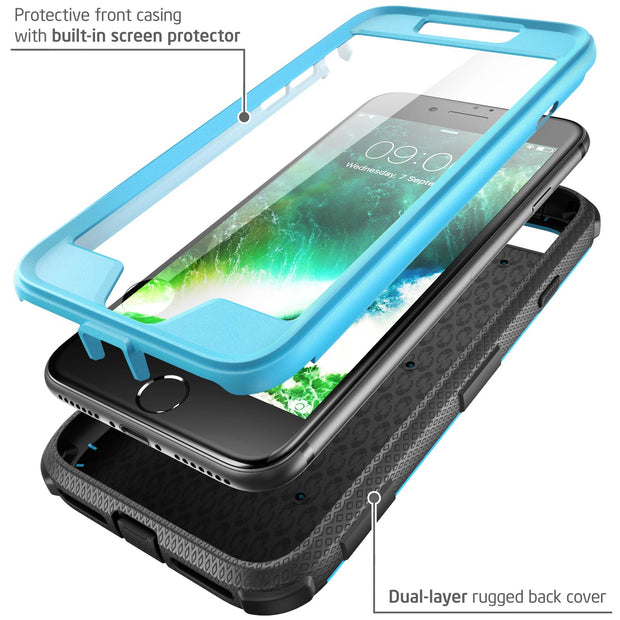 iPhone SE Armorbox Case-Blue