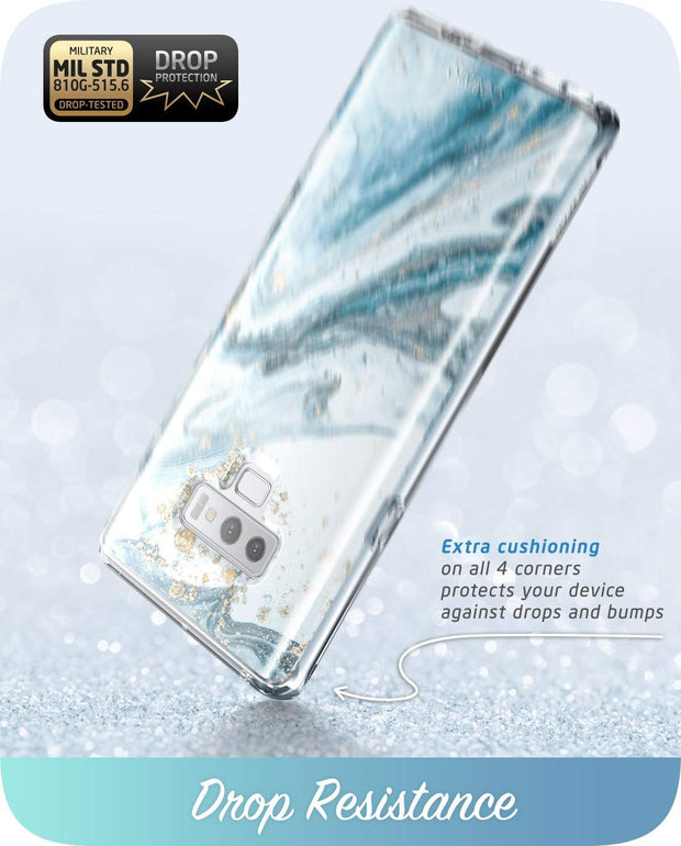 Galaxy Note9 Cosmo Case - Marble Blue