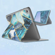 Galaxy Tab A 10.1 inch (2019) Cosmo Case - Marble Blue