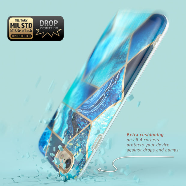 iPhone SE Cosmo Lite Case-Ocean Blue