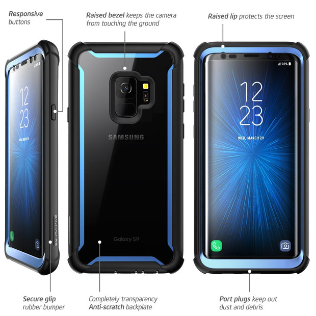 Galaxy S9 Ares Case(open box) - Blue