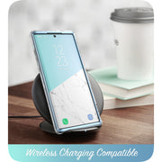 Galaxy Note10 Cosmo Case - Marble Blue