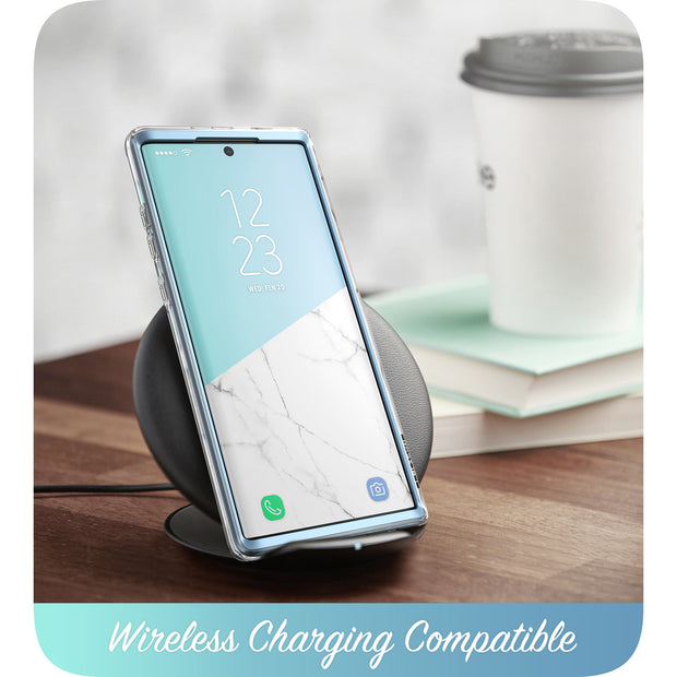 Galaxy Note10 Cosmo Case - Marble Blue