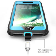 iPhone SE Armorbox Case-Blue