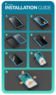 iPhone XS Max Ares Case(open box)-Blue