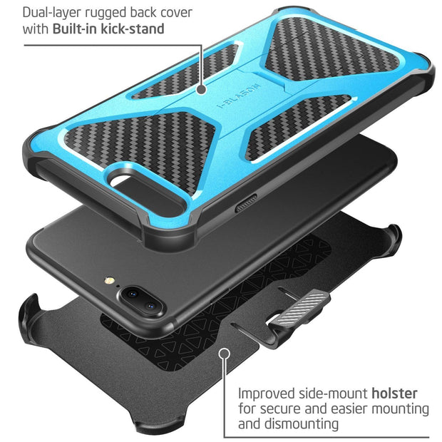 iPhone 8 Plus | 7 Plus Transformer Case-Blue