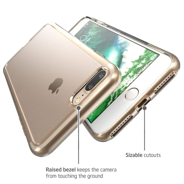 iPhone 8 Plus | 7 Plus Halo Case-Gold
