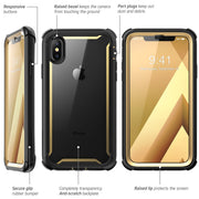 iPhone XS Max Ares Case-Gold