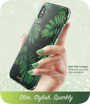 iPhone XS Max Cosmo Case-Dark Green