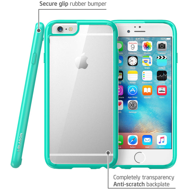iPhone 6S Plus | 6 Plus Halo Case-Clear/Green