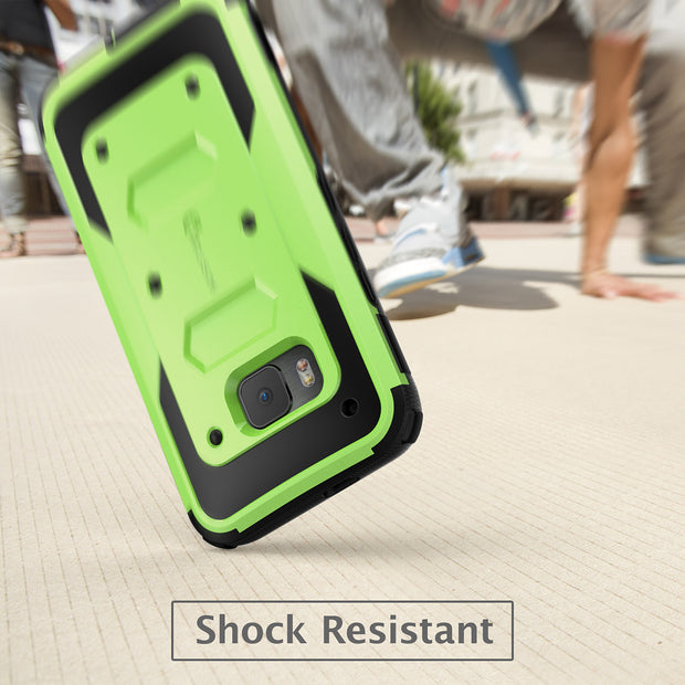 HTC One (M9) Armorbox Case-Green